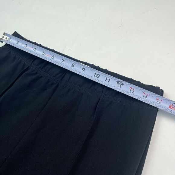 By Anthropologie Pants Sz M Black Zippered Ankle Capsule Minimalist Office - Picture 5 of 15